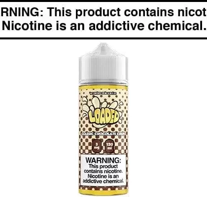 CLASSIC CHOCOLATE CREPE BY LOADED E LIQUID 100ML | 120ML - Vapejuice