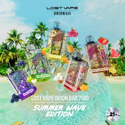 Lost Vape Orion Bar Rechargeable Disposable Vape 7500 Puffs - Chilly Spring (EXOTIC EDITION)