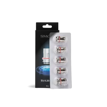 Smok TA Replacement Coils (5-Pack) - TA 0.15Ω Dual Coils, TA 0.2Ω Coil