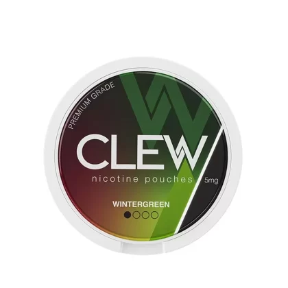 Clew Wintergreen Nicotine Pouches - 10mg / pouch, 15mg / pouch