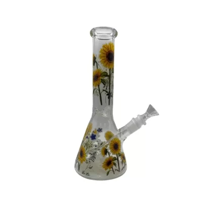 10″ Sunflower Water Pipe