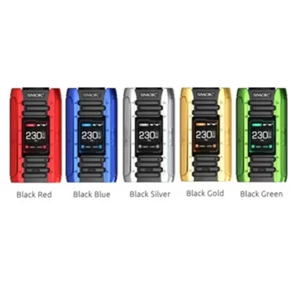 SMOK E-Priv 230W TC Box Mod by 18650 Batteries - Black Blue