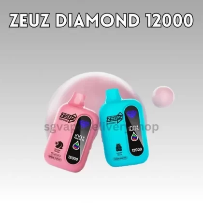 Zeuz Diamond 12000 Puffs - Honeydew Melon