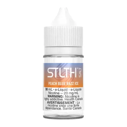 STLTH Salt Nic E-Liquid - Peach Blue Razz Ice 30ml - 20mg/ml