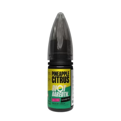 Pineapple Citrus Nic Salt E-Liquid Bar Edition No Ice by Riot Squad (10ml) - 5mg