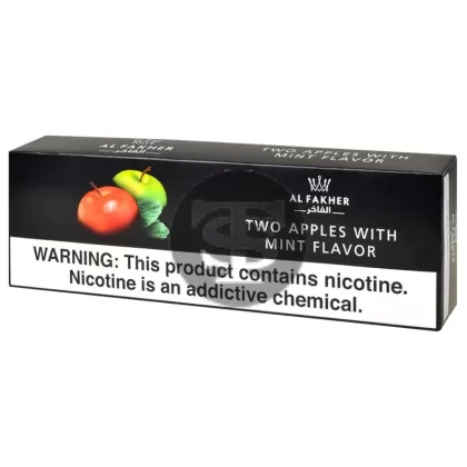 Al Fakher Double Apple With Mint Hookah Shisha 10 Packs of 50g - Vape Store