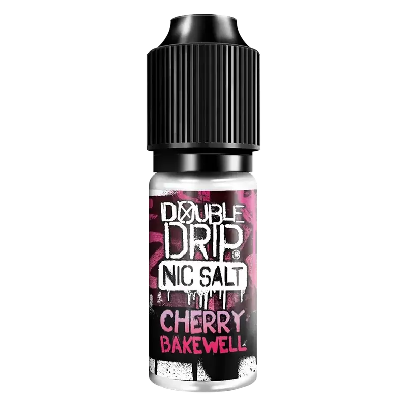 Double Drip E-Liquid Cherry Bakewell Nic Salts 10ml