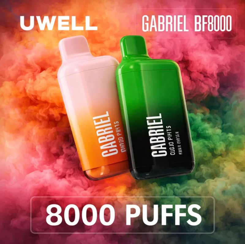UWELL Gabriel BF8000 - Cinnamon Funnel Cake (BLK Series) - Image 2