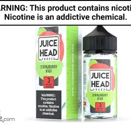 STRAWBERRY KIWI BY JUICE HEAD FREEZE TFN 100ML - Vapejuice