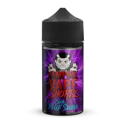 Vampire Vape Shortz – Cool Blue Slush 50/60ml (0 , 3 mg) - 0mg/50ml, 3mg/60ml