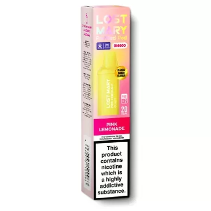 Pink Lemonade BM600 Pods by Lost Mary - Ecigarettedirect Co