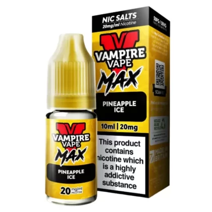Pineapple Ice VV Max Nic Salt E-Liquid by Vampire Vape (10ml) - 10mg