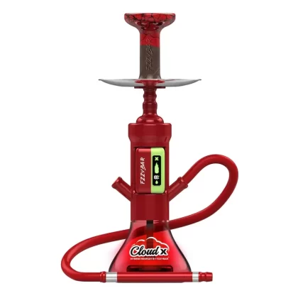 Cloud X Hybrid Hookah by FZZYBAR - Baby Pink, Black