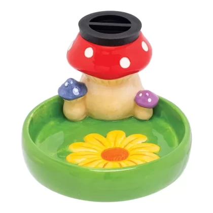 Fujima Mushroom & Flowers StashTray – 5.75″