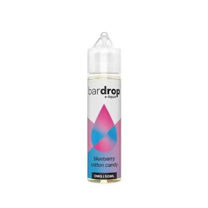 Bar Drop Blueberry Cotton Candy 50ml Shortfill E-Liquid - Ecigdepot