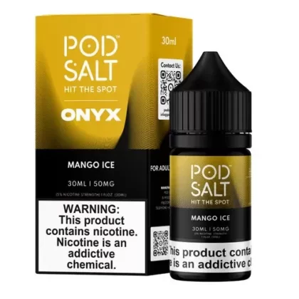 Pod Salt Onyx Mango Ice 30ml Salt E-Juice