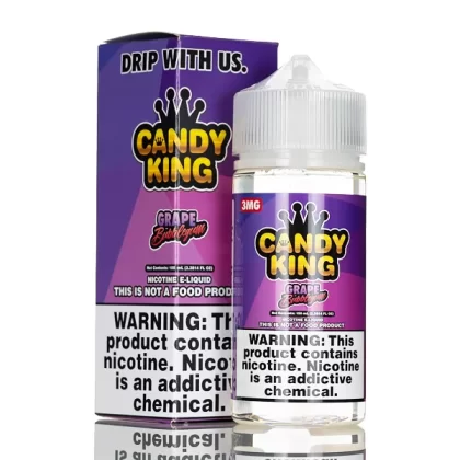Candy King - Grape Bubble Gum - 100ml - 6mg