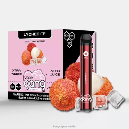 Vape Gang XL Disposable Vapes 600 puffs (Box of 10) 6006N75 Lychee Ice – Vape Gang Disposables - Bangvapeaustralia