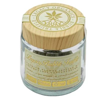 Legacy Bubble Truffle 3.5g Candy Crush Flower Legacy Organics Bubble Truffle