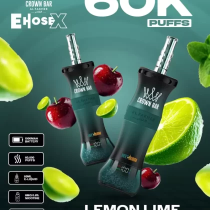 Al Fakher Vape CrownBar 60000 - Crownbar Vape (B1E8BC)