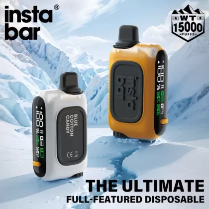 InstaBar WT15000 Disposable Device – 15000 Puffs - Strawberry Ice Cream