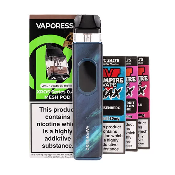 Vaporesso XROS 6 Pod Kit Bundle - Abyssal Blue / 0.4ohm - Image 2