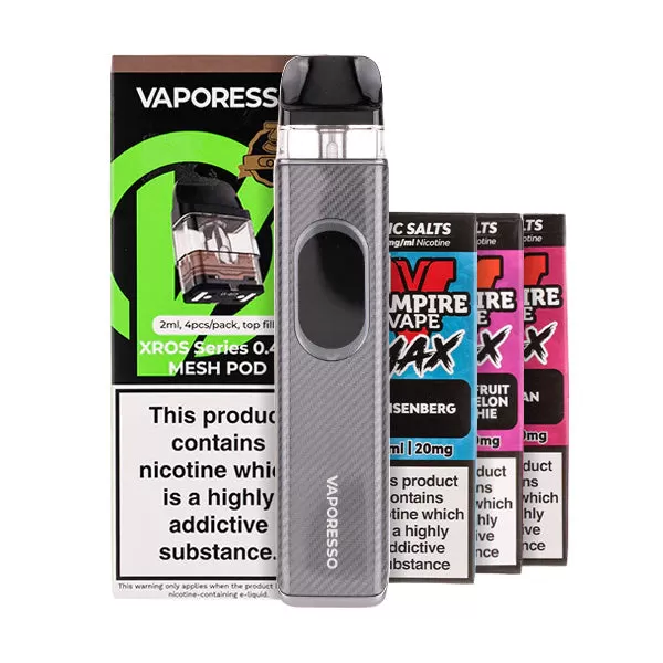 Vaporesso XROS 6 Pod Kit Bundle - Abyssal Blue / 0.4ohm - Image 3