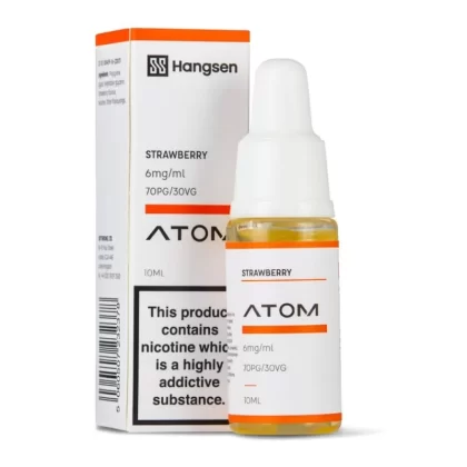 Strawberry E-Liquid Atom Series by Hangsen (10ml) - 12mg