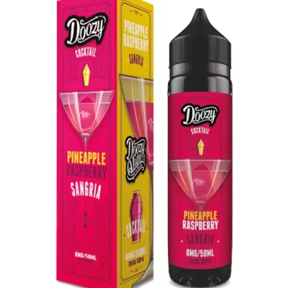 Doozy Cocktails Pineapple Raspberry Sangria E-Liquid 60mls - 0mg