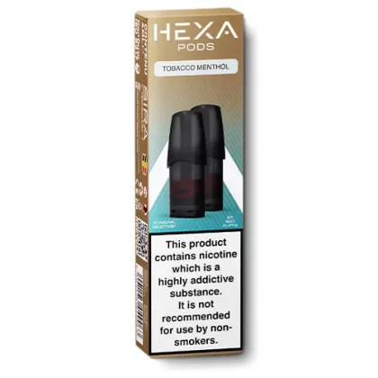 Tobacco Menthol One/Move Pods by Hexa - 10 mg/ml, 18 mg/ml