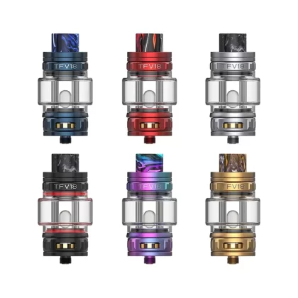SMOK TFV18 Tank - 7.5mL/6.5mL(With TFV18 Dual Meshed 0.15Ω Coil); Vape Product