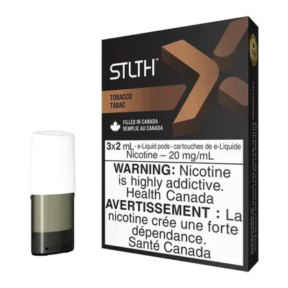 STLTH X E-Liquid Pod Pack – Tobacco - Nicotine Strength#20mg/ml>BOLD 50