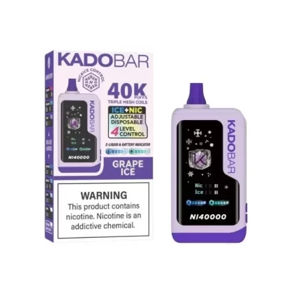 Grape Ice – Kado Bar NI40K - Vape Store
