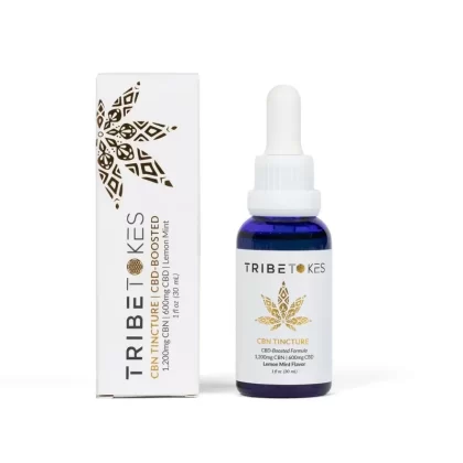 TribeTokes CBN Tincture For Sleep | Full Spectrum, CBD-Boosted | 1,800 MG