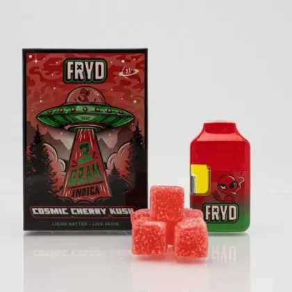 FRYD EXTRACTS - Blueberry zlushie (hybrid), Strawberry lemoncello (hybrid)
