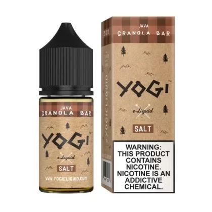 Yogi Salt Nic Juice | Java Granola Bar - Nicotine#35mg>50mg (54B50A)