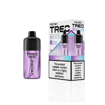 Feoba Treo 33000 Prefilled Pod Kit Juicy Grape - Nicotine Strength#20mg