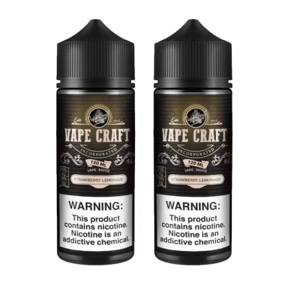 Vape Craft Strawberry Lemonade 2 Bottle Bundle - Vape Product, Vape Product