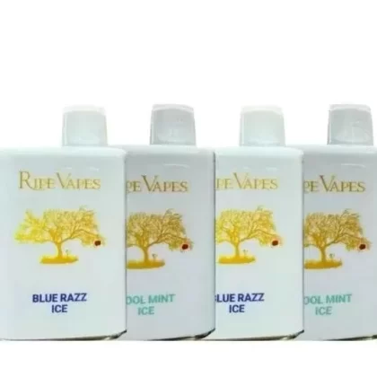 Ripe Vapes Ivory 40000 Puffs Disposable Device - flavors#Blue Razz Ice>GRAPE ICE>watermelon ice>Cool Mint Ice>Double Peach Ice>Mango Oasis Ice>Passion Fruit Ice>Straw Lush Ice>Vct 20MG>Vct 5 (223FCC)