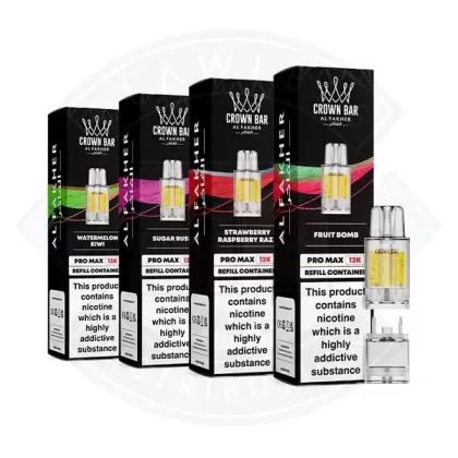 Al Fakher Crown Bar 12K Refill Pods