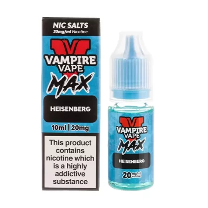 Heisenberg Nic Salt E-Liquid by Vampire Vape Max - Vapesuperstore Co