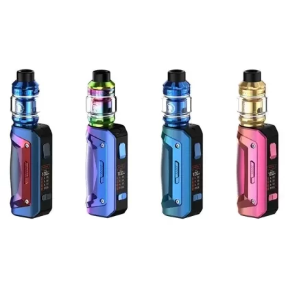 Geek Vape S100 Aegis Solo 2 Kit - Color#Red>Rainbow>Silver>Navy Blue>Mint Green>Classic Black>Grey>Blue Red>Pink Gold>Rainbow Purple>Red White (A22EC8)