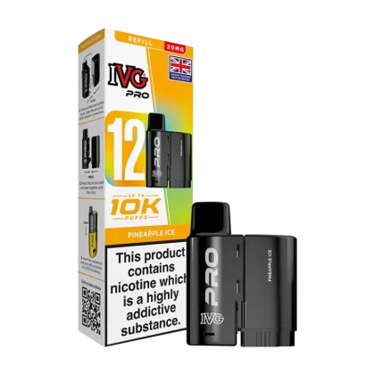 Pineapple Ice IVG Pro 12 Refill Pack - Ecigwizard