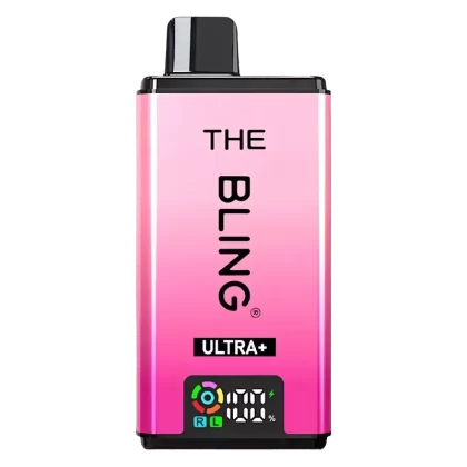 The Bling Ultra Plus 30K Strawberry Raspberry Cherry Ice / Strawberry Raspberry Prefilled Pod Kit