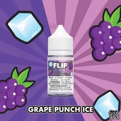 Flip Juice Salt – Grape Punch Ice - Strength#20mg