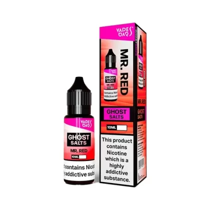 Vapes Bars Ghost Salts Mr Red E Liquid 10ml - Nicotine Strength#20mg>10mg (909046)