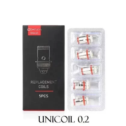 OXVA UNI Coil Replacement – 5PCS OXVA Replacement UNI Coil - COIL TYPE#0.2>0.3 (C5C473)
