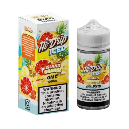 Hi-Drip Iced Blood Orange Pineapple - Nicotine Level#3mg>6mg