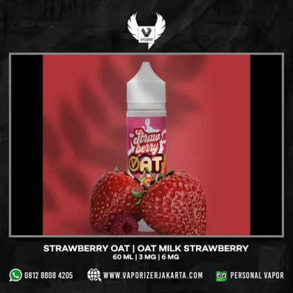 STRAWBERRY OAT MILK 60 ML - 3 mg / 6 mg / 60 ml