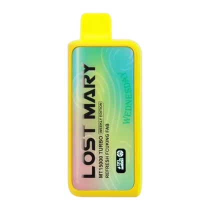 Refresh Fcuking Fab Lost Mary MT15000 Turbo (Wednesday) - Nicotine#50mg~Size#Single>5 Pack